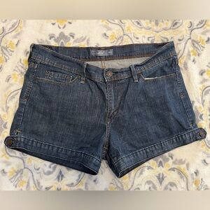 Denim Blue Levi Strauss & Co. Women's Shorts